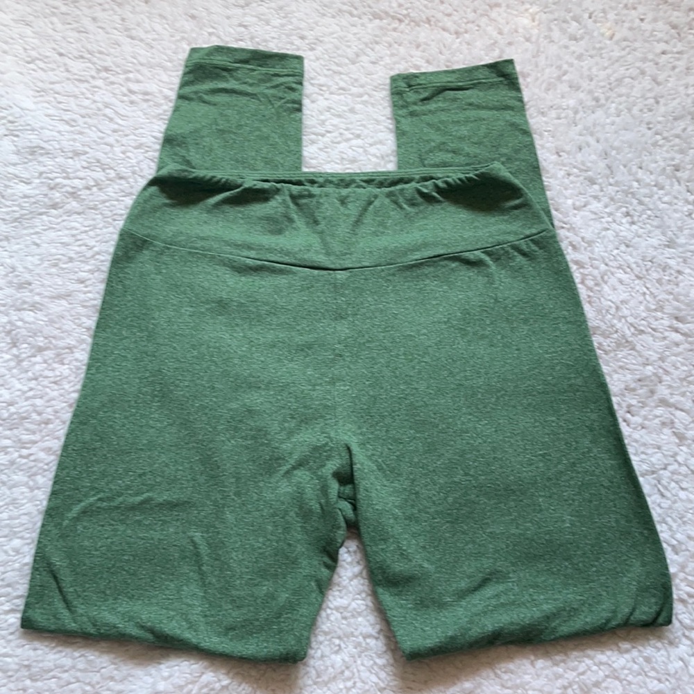 Green LuLaRoe Comfy Lounge Leggings